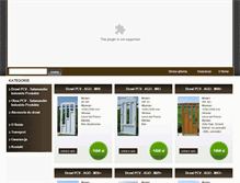 Tablet Screenshot of drzwi-tanio.pl